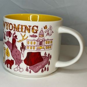 Starbucks Wyoming Been there series 14oz Collectors Series Coffee Cup Mug